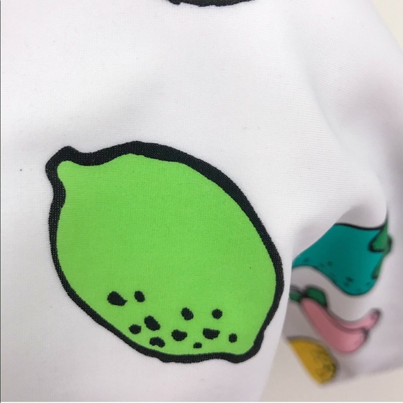 NWT Hanna Andersson Fruit Swimsuit Top - Picture 7 of 8